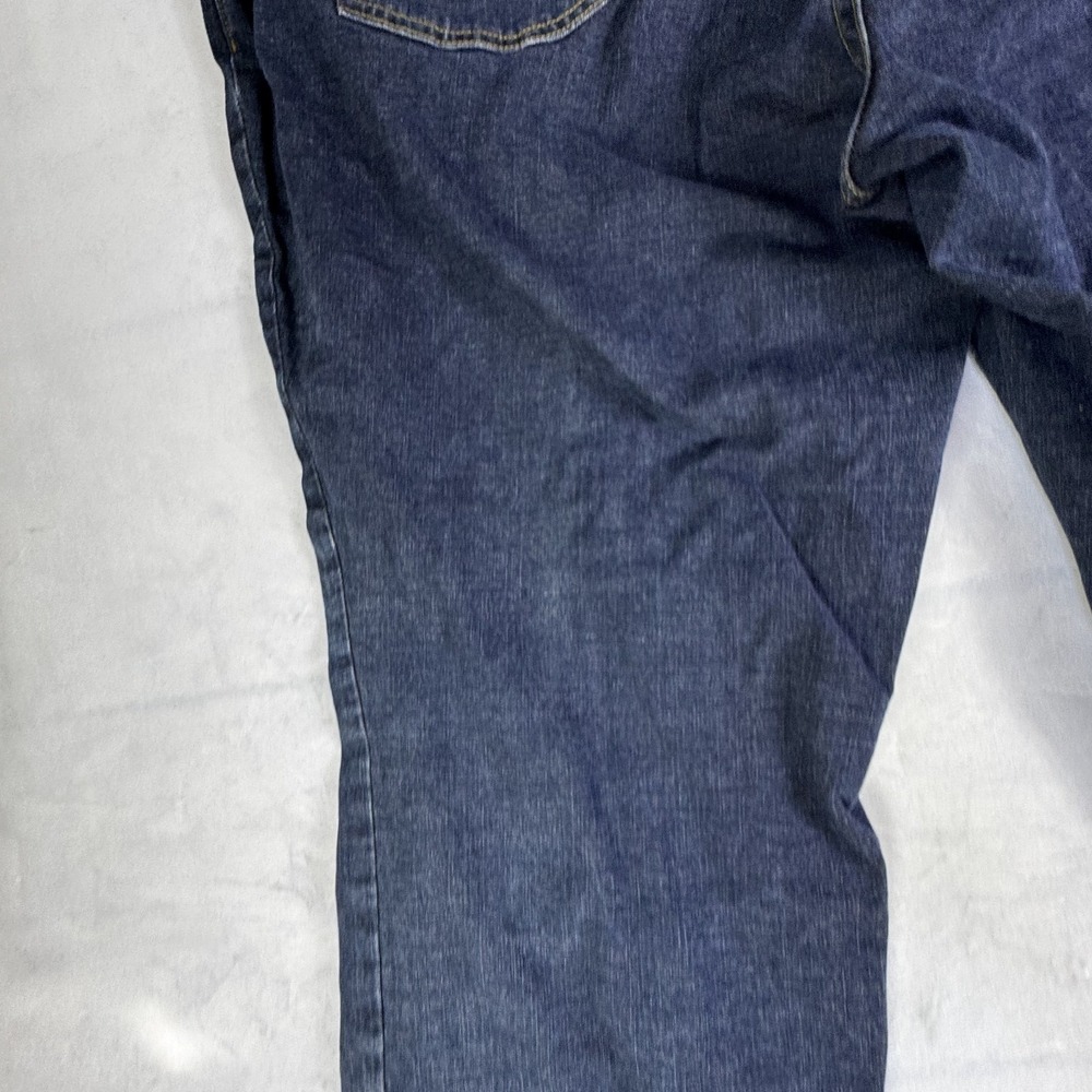 Caslon Womens Bootcut Jeans Blue Denim Dark Wash Classic Comfort 20W Petite - Picture 9 of 16